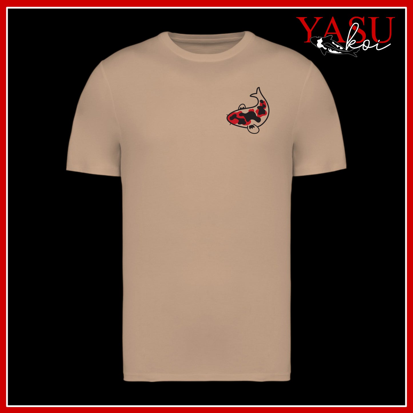 "The Kawaii" Showa Printed Organic Cotton T-Shirt