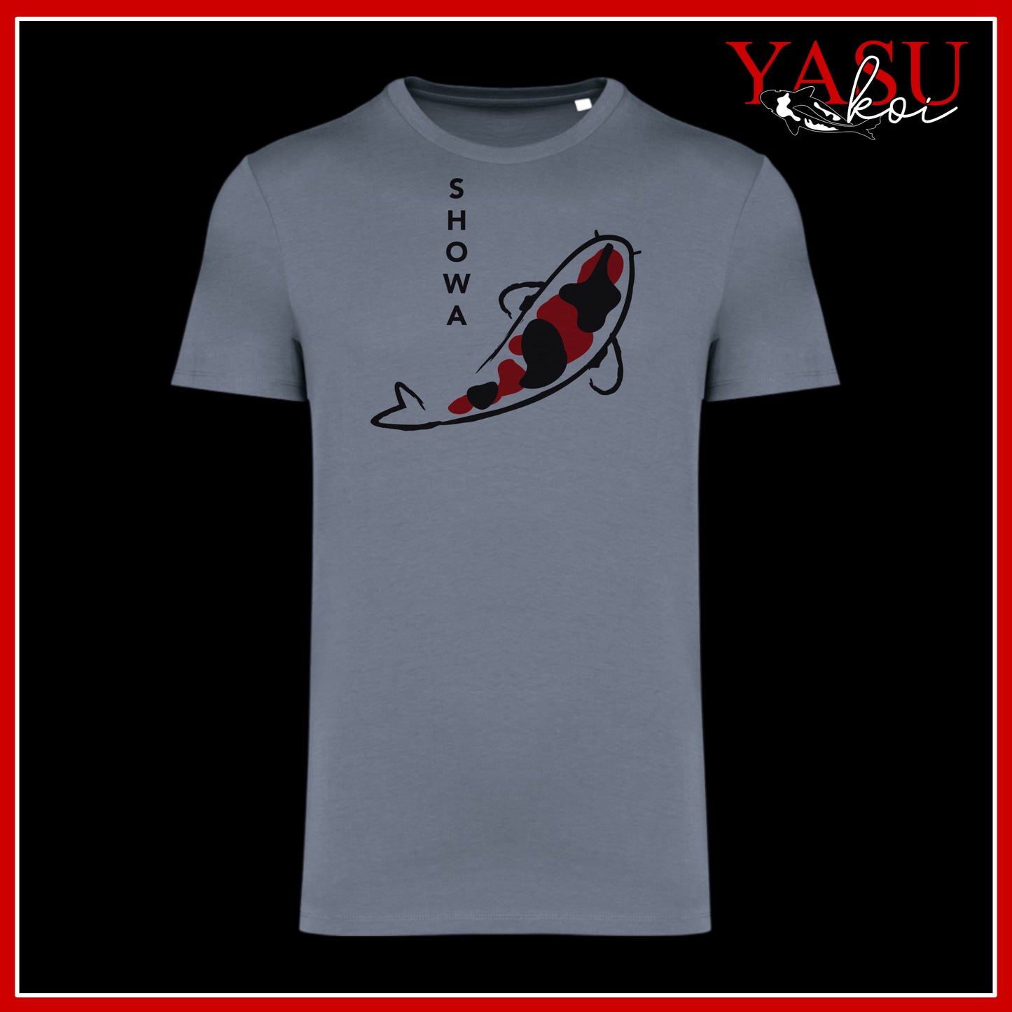 "Spell It" Showa Koi Organic Cotton T-shirt