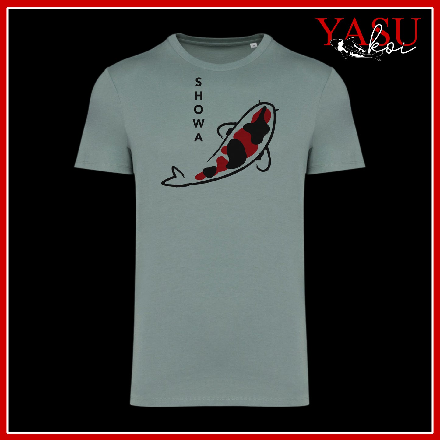 "Spell It" Showa Koi Organic Cotton T-shirt
