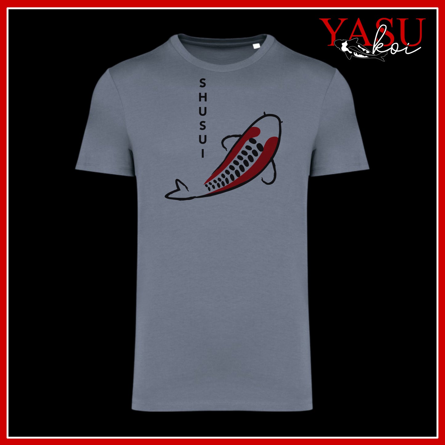 "Spell It" Shusui Koi Organic Cotton T-shirt