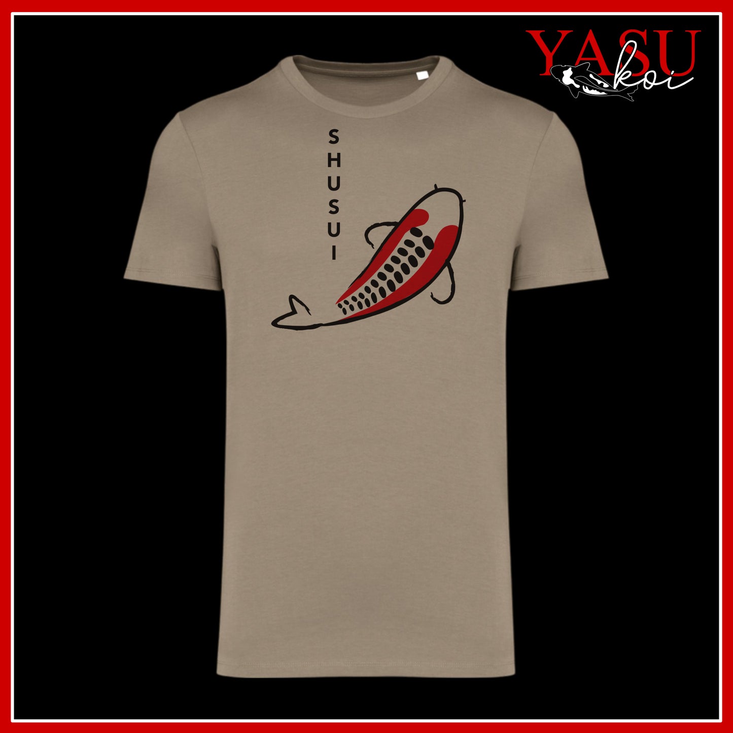 "Spell It" Shusui Koi Organic Cotton T-shirt