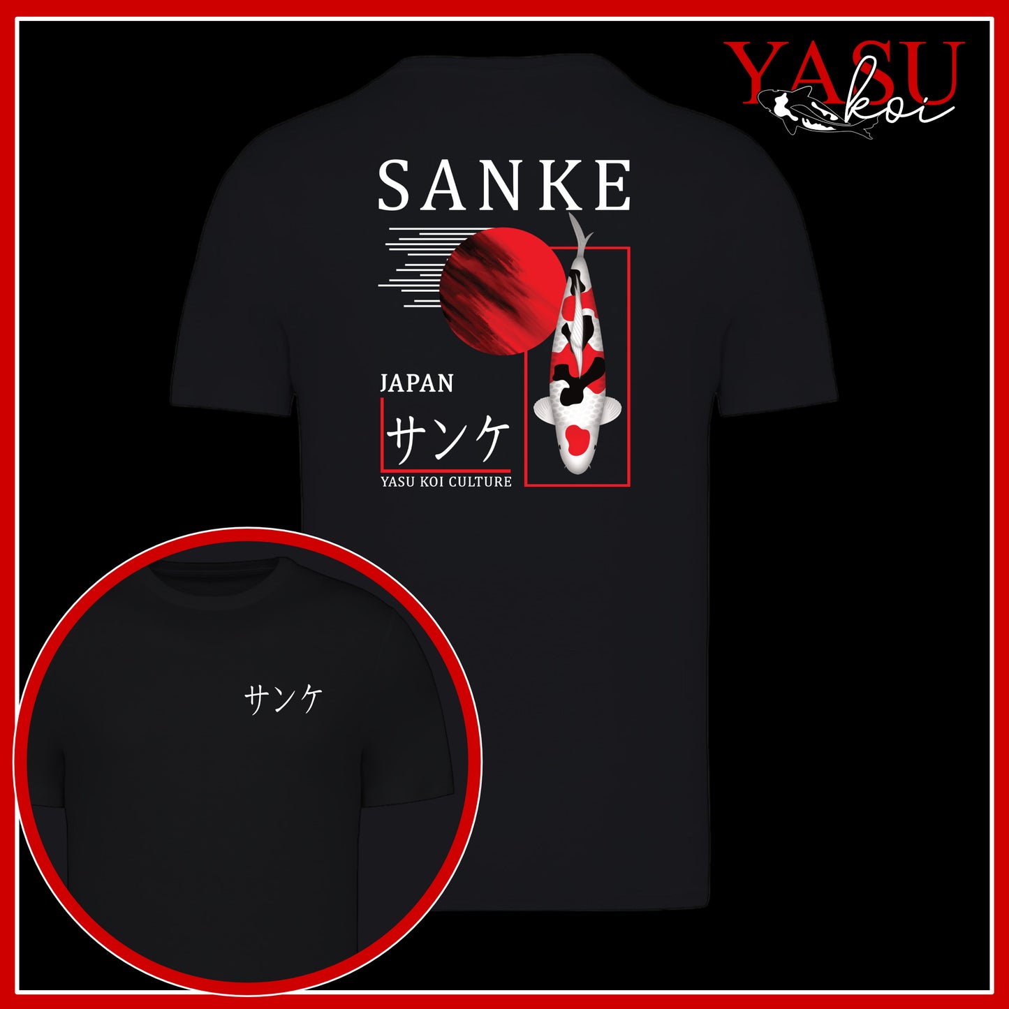 Sanke - Honour The Legends Organic Cotton T-Shirt