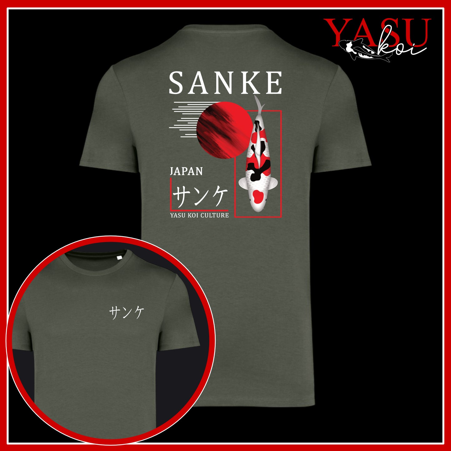 Sanke - Honour The Legends Organic Cotton T-Shirt