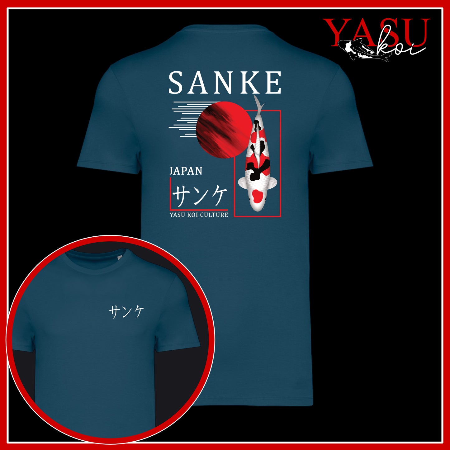 Sanke - Honour The Legends Organic Cotton T-Shirt