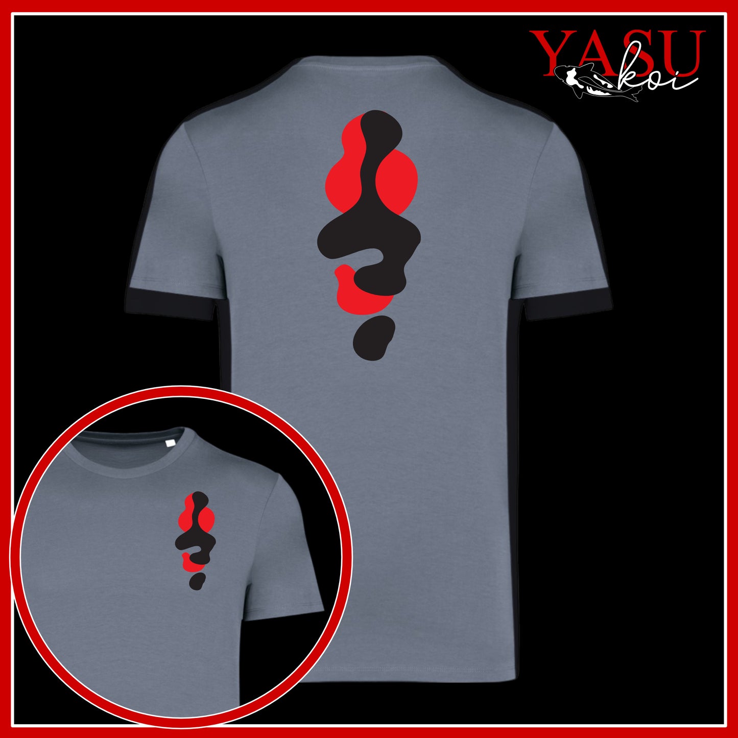 A "Splash" of a Showa Printed Organic T-Shirt