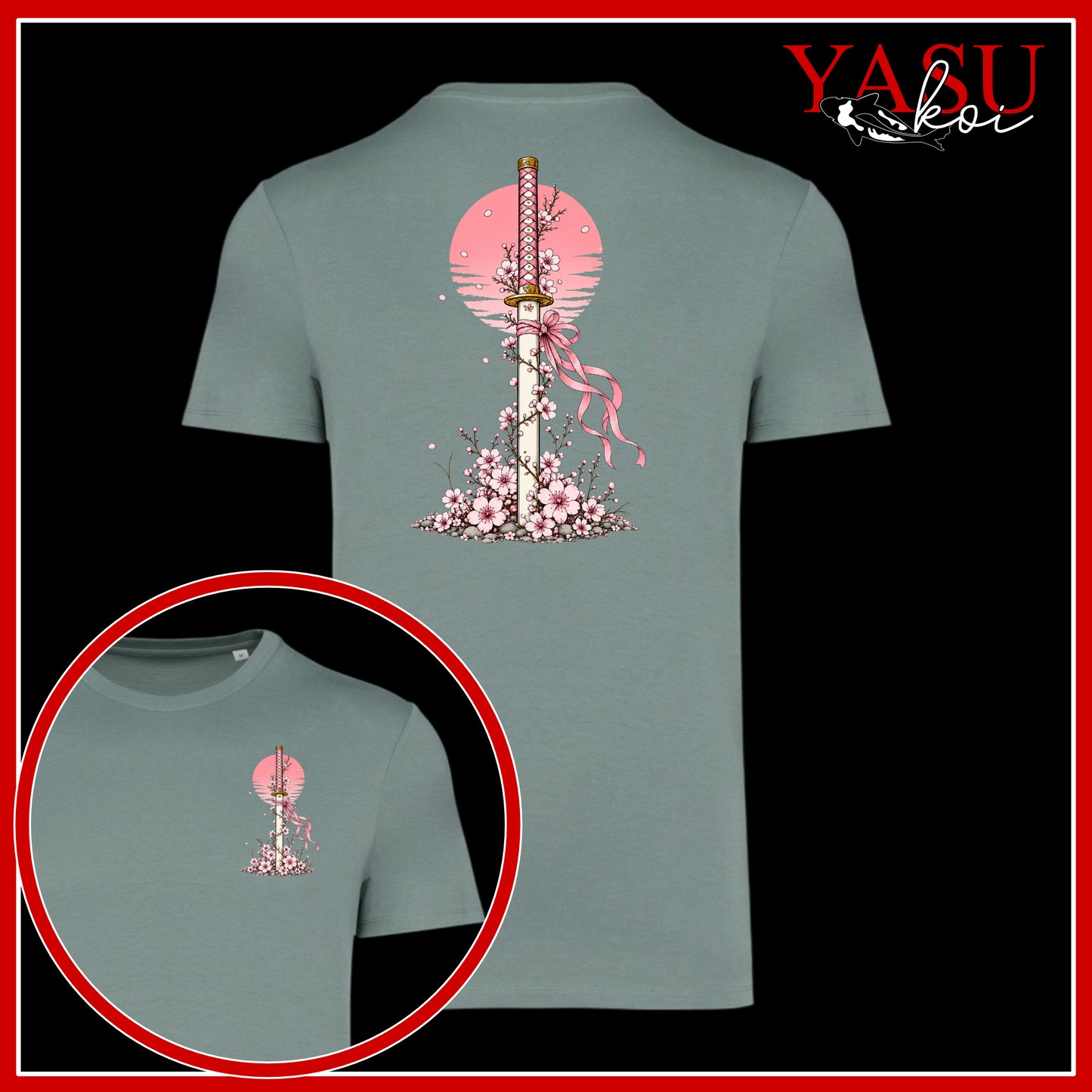 Sakura's Edge Organic Cotton T-Shirt