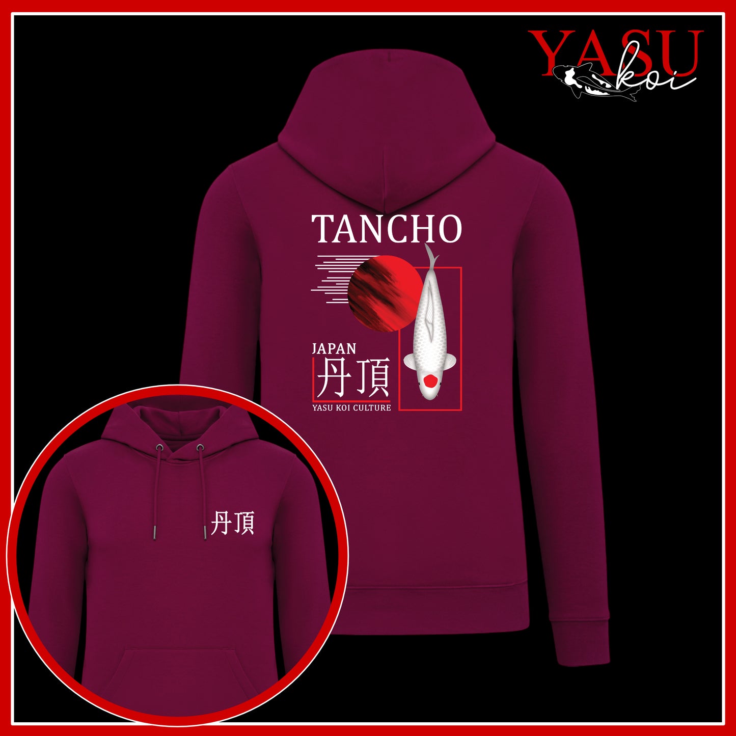 Tancho Honour The Legends Organic Hoodie