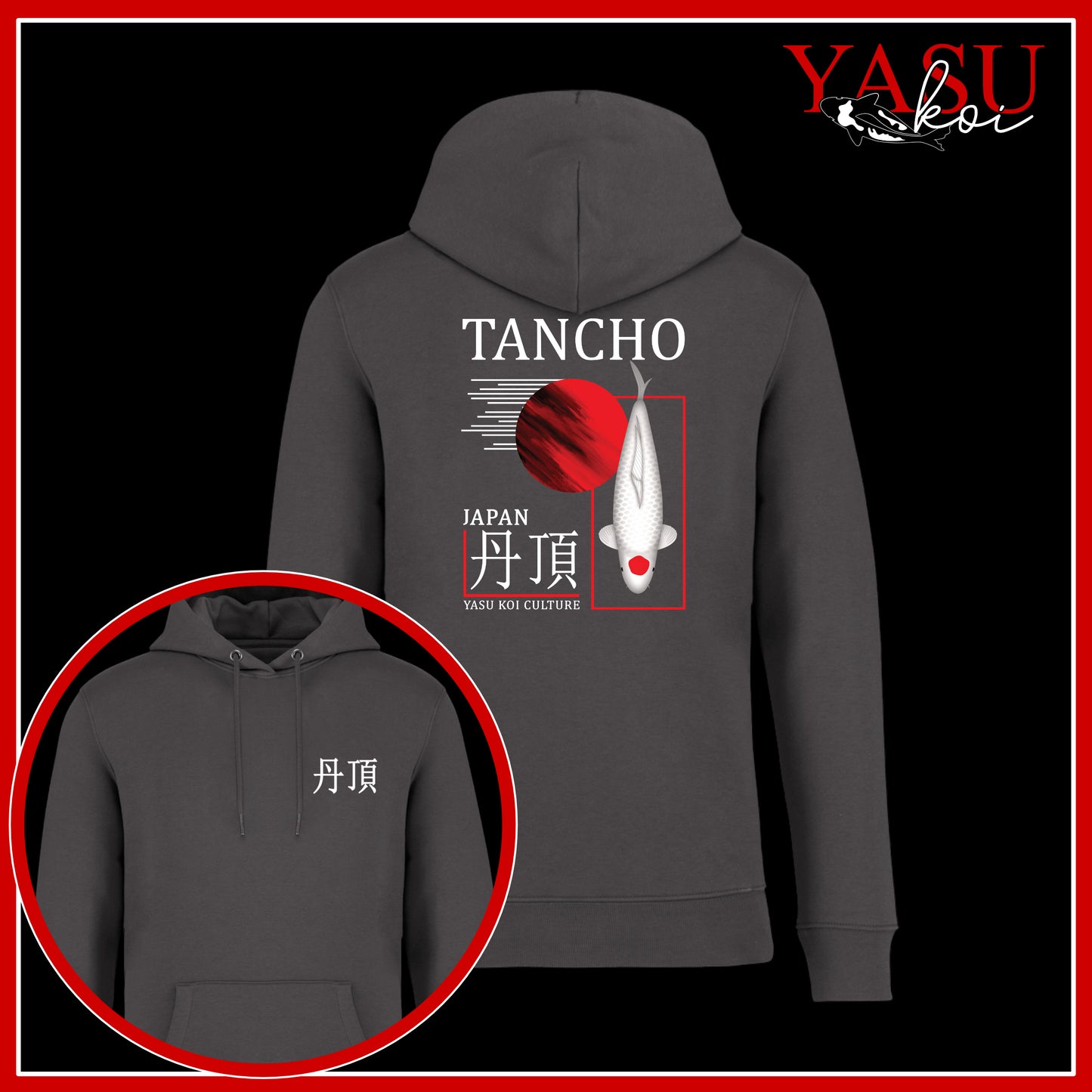 Tancho Honour The Legends Organic Hoodie