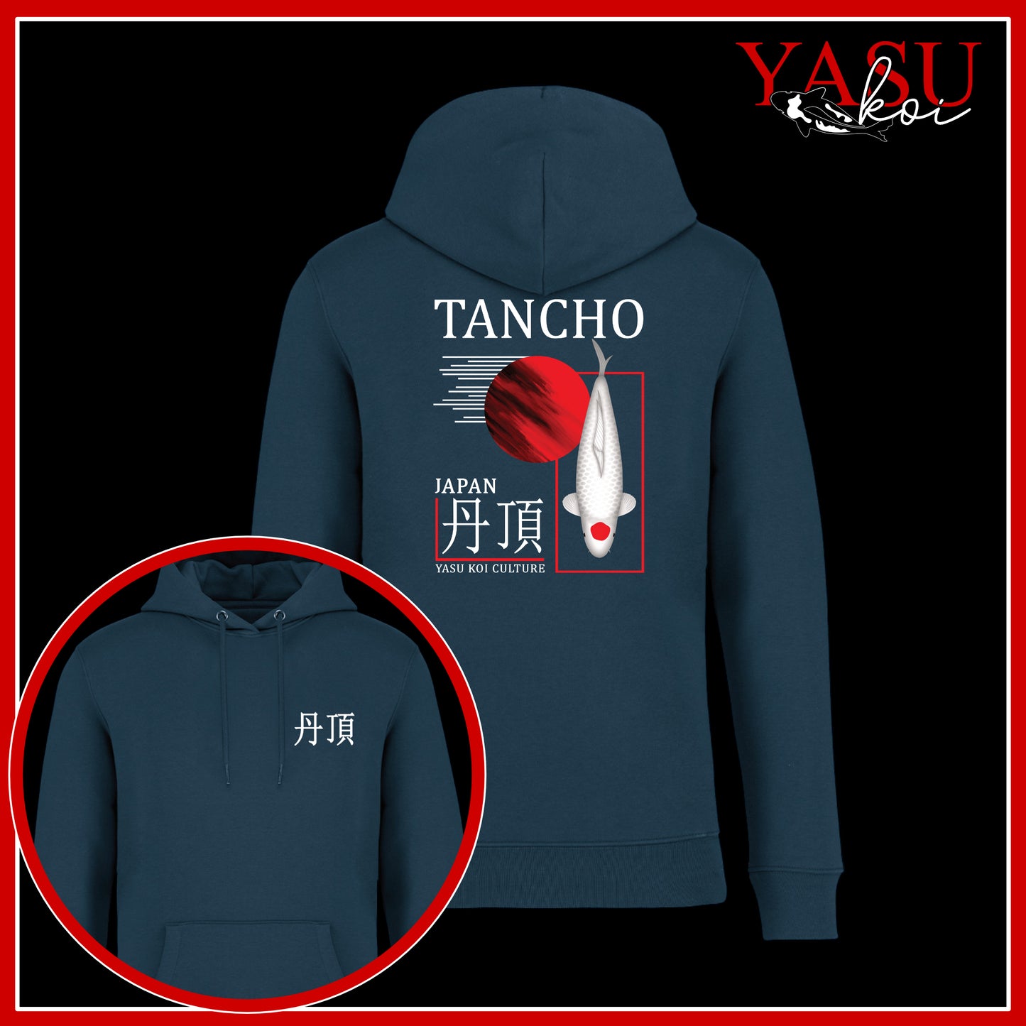 Tancho Honour The Legends Organic Hoodie