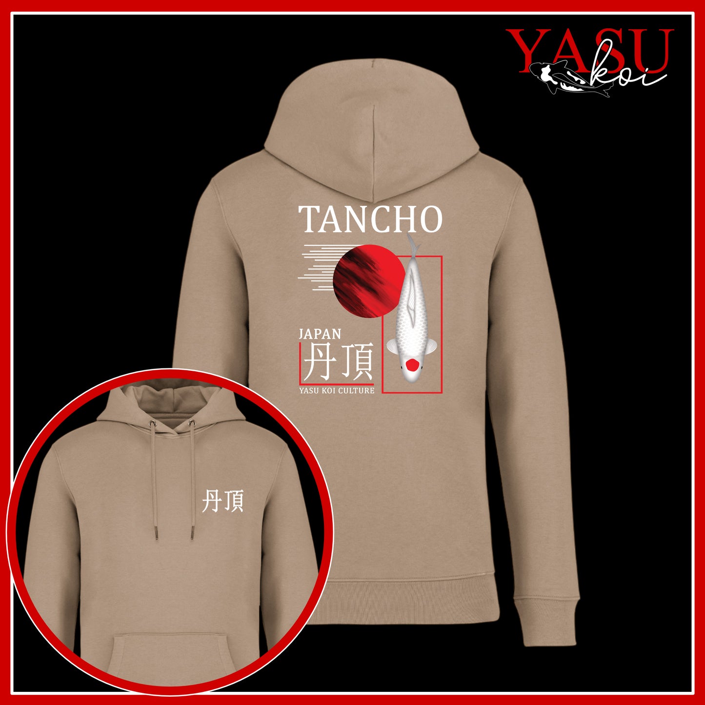 Tancho Honour The Legends Organic Hoodie