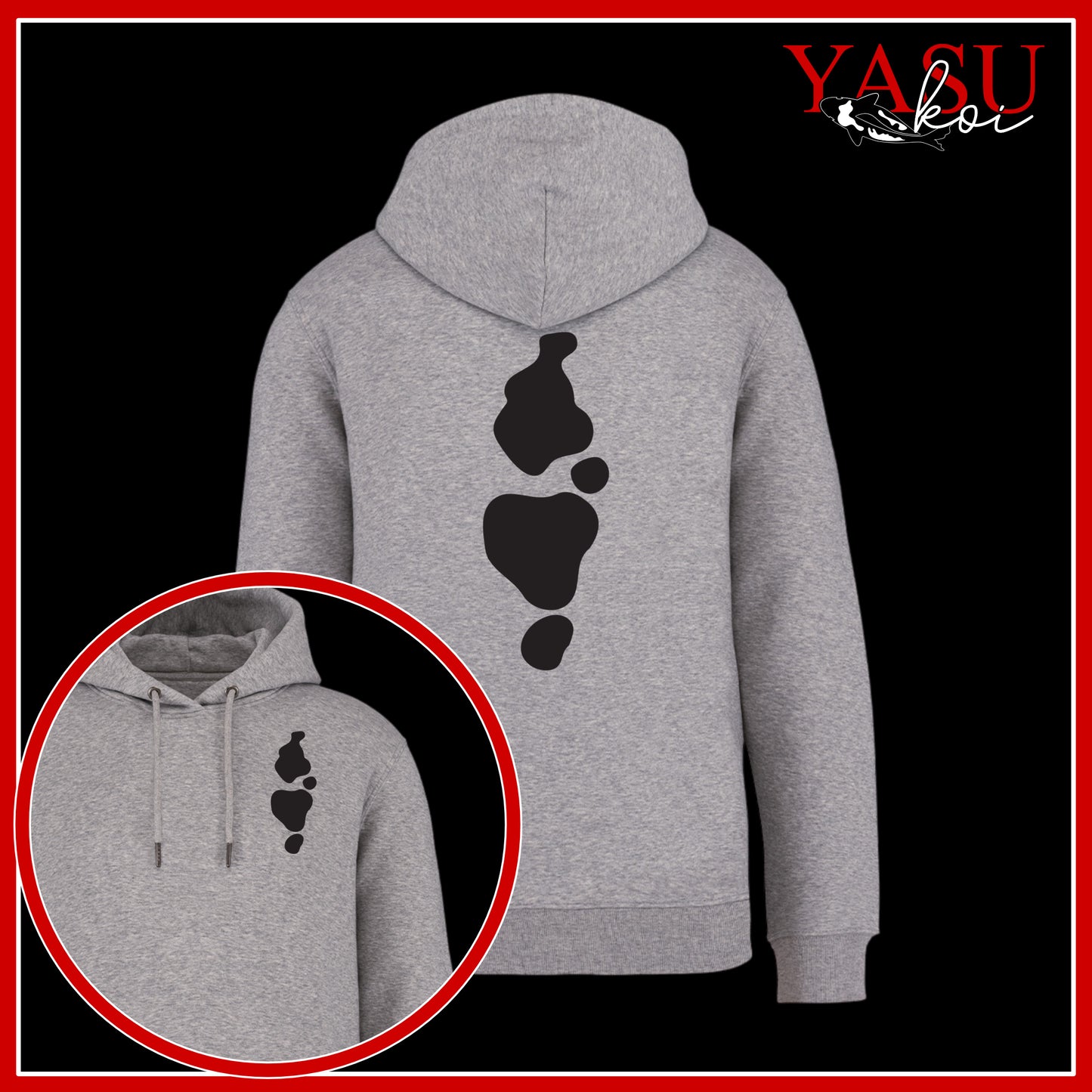 A "Splash" of Shiro Luxury Organic Hoodie