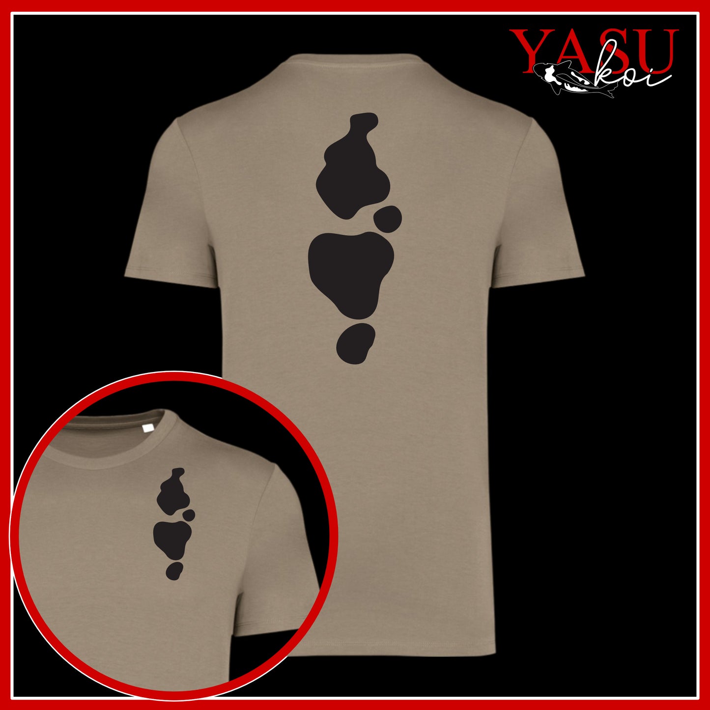 A "Splash" of a Shiro Utsuri Colours Organic Cotton Tee