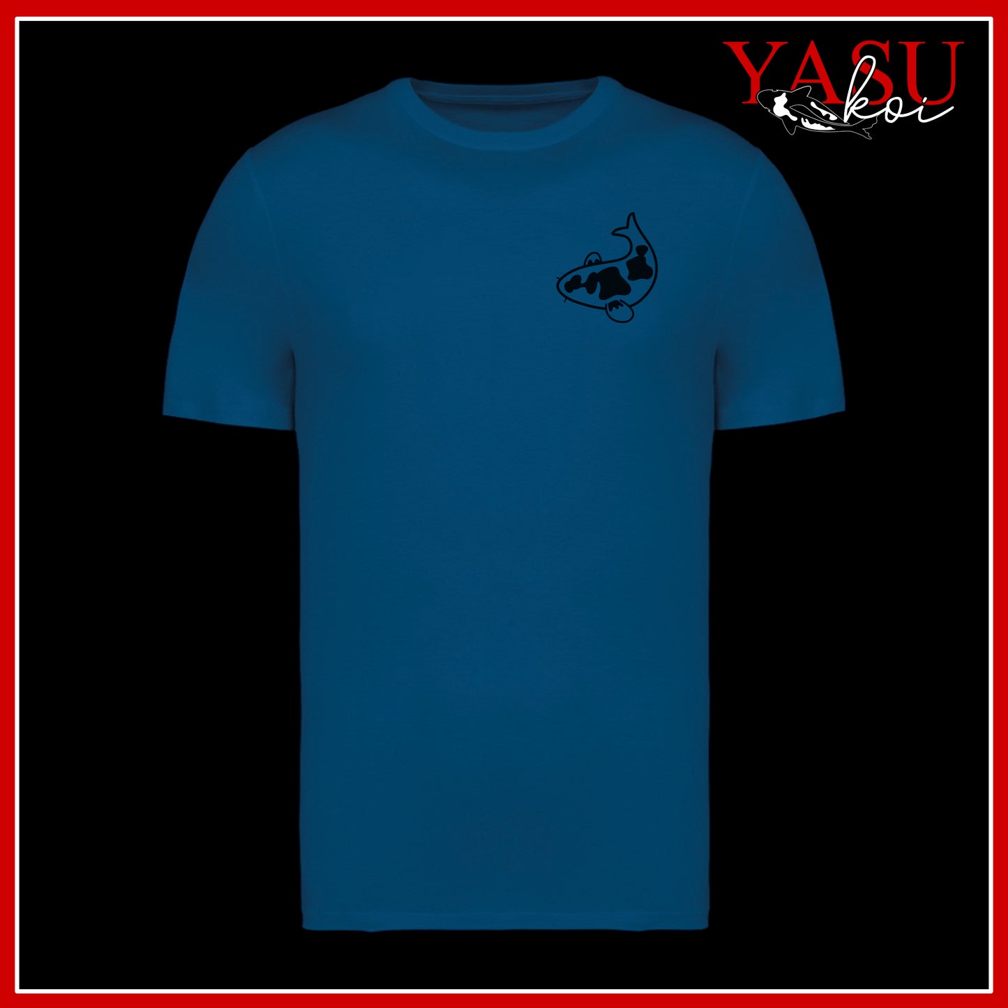 "The Kawaii" Shiro Utsuri Printed Organic Cotton T-Shirt