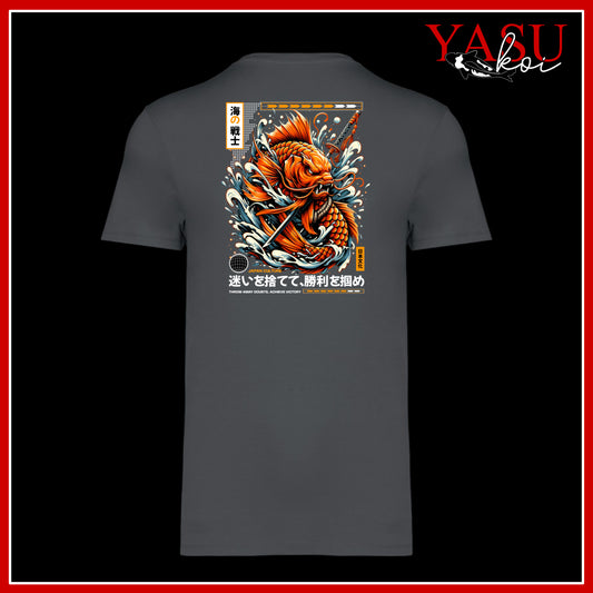 "The Back Page" Victorious Printed Organic Cotton T-Shirt