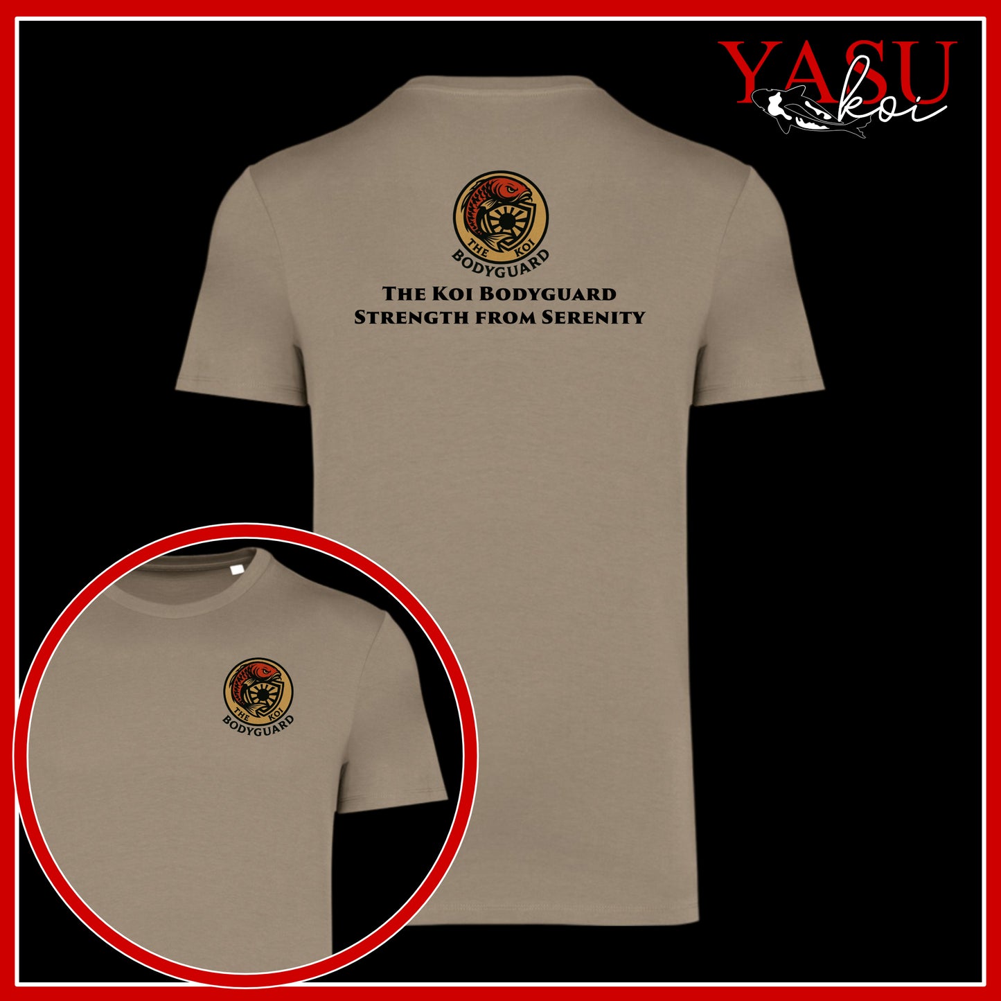 The Koi Bodyguard Organic Cotton T-Shirt