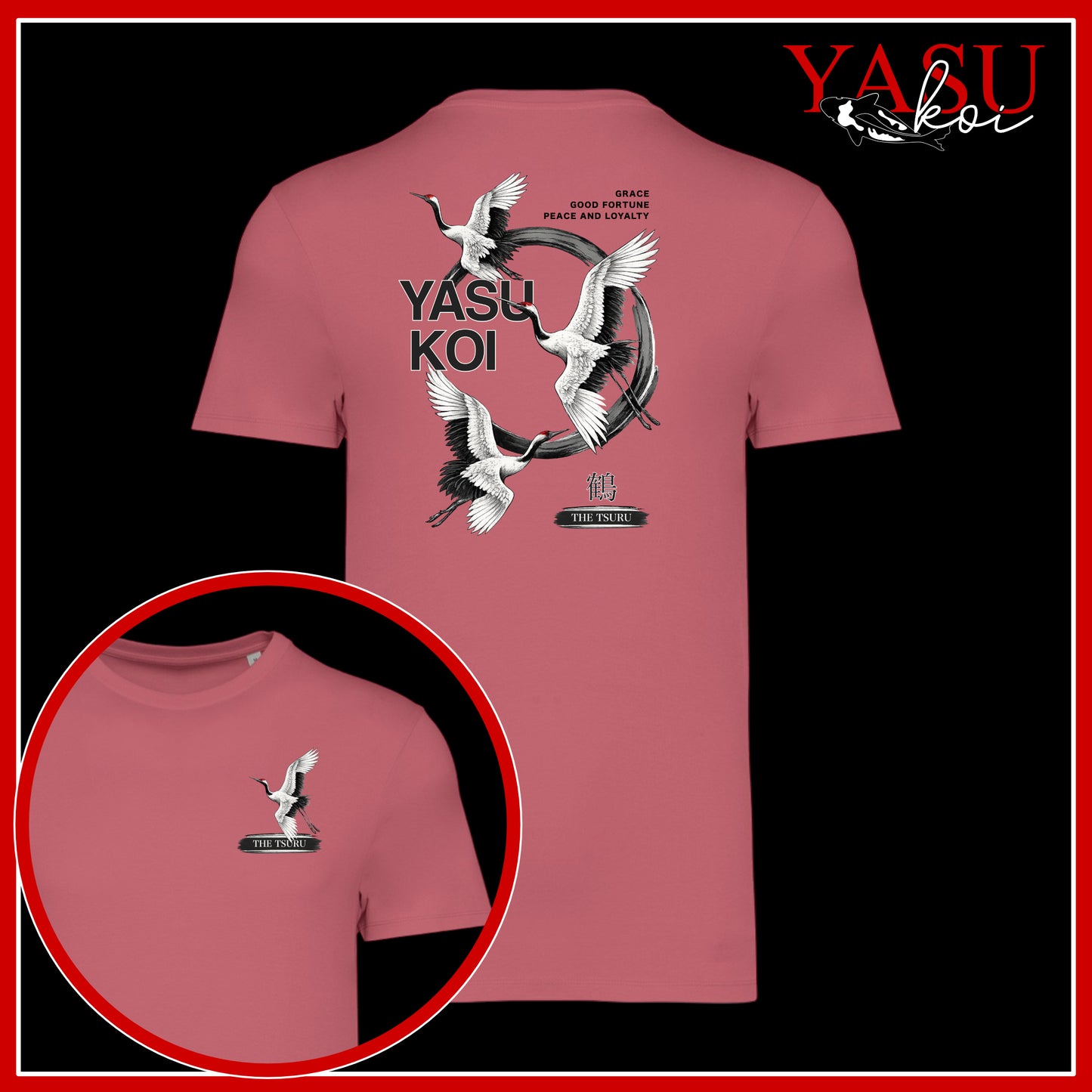 Tsuru Organic Cotton T-Shirt