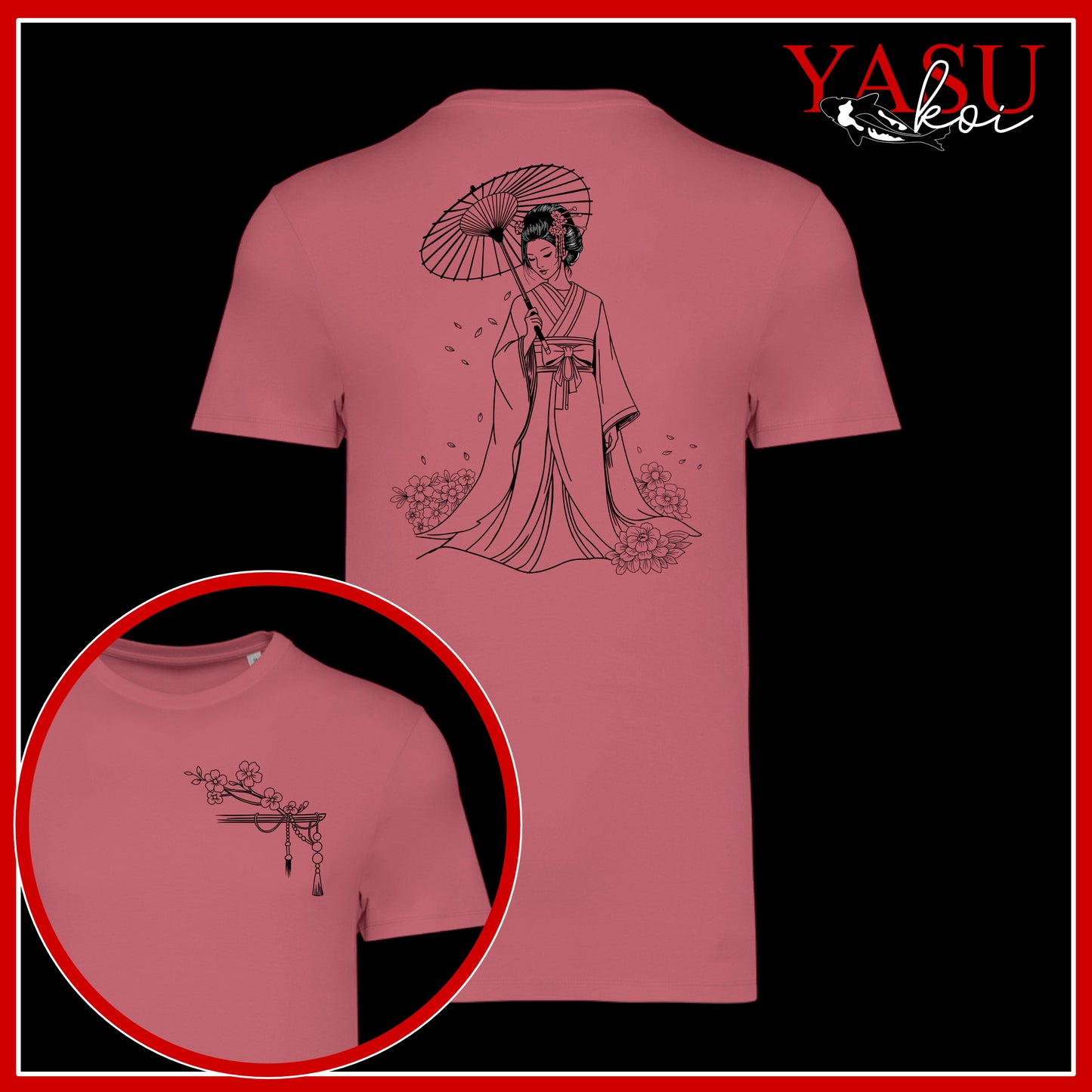 Silent Elegance Organic Cotton T-Shirt