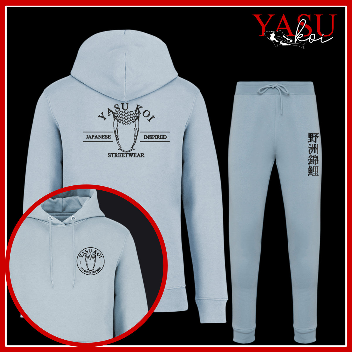 Yasu Nishikigoi Full Organic Tracksuit