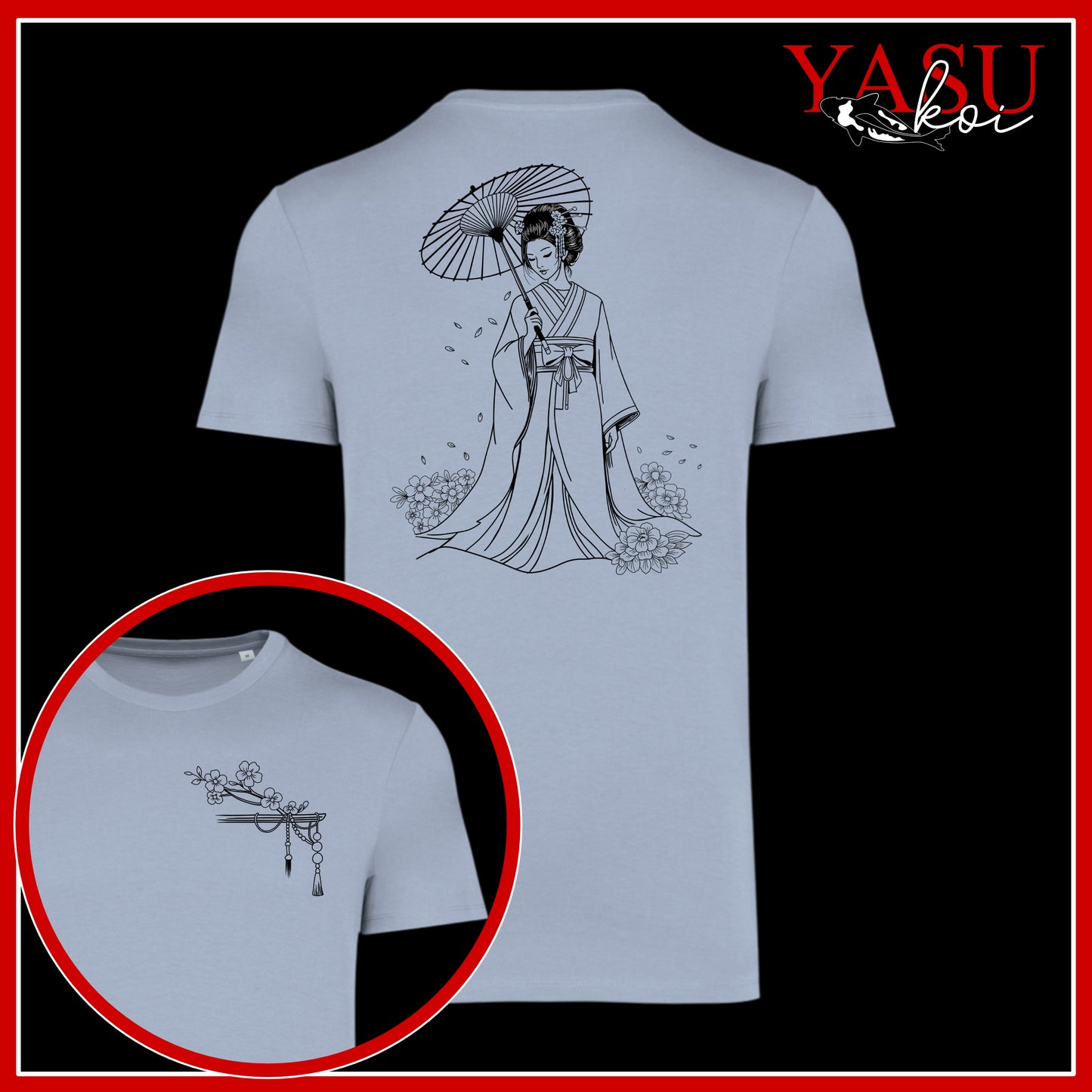 Silent Elegance Organic Cotton T-Shirt