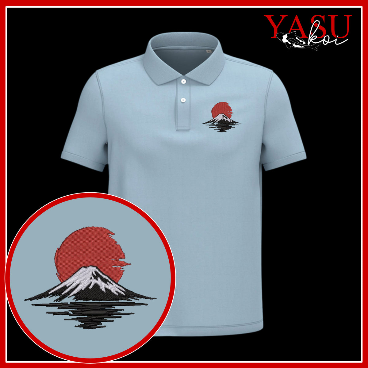 Fuji Horizon Organic Cotton Polo Shirt