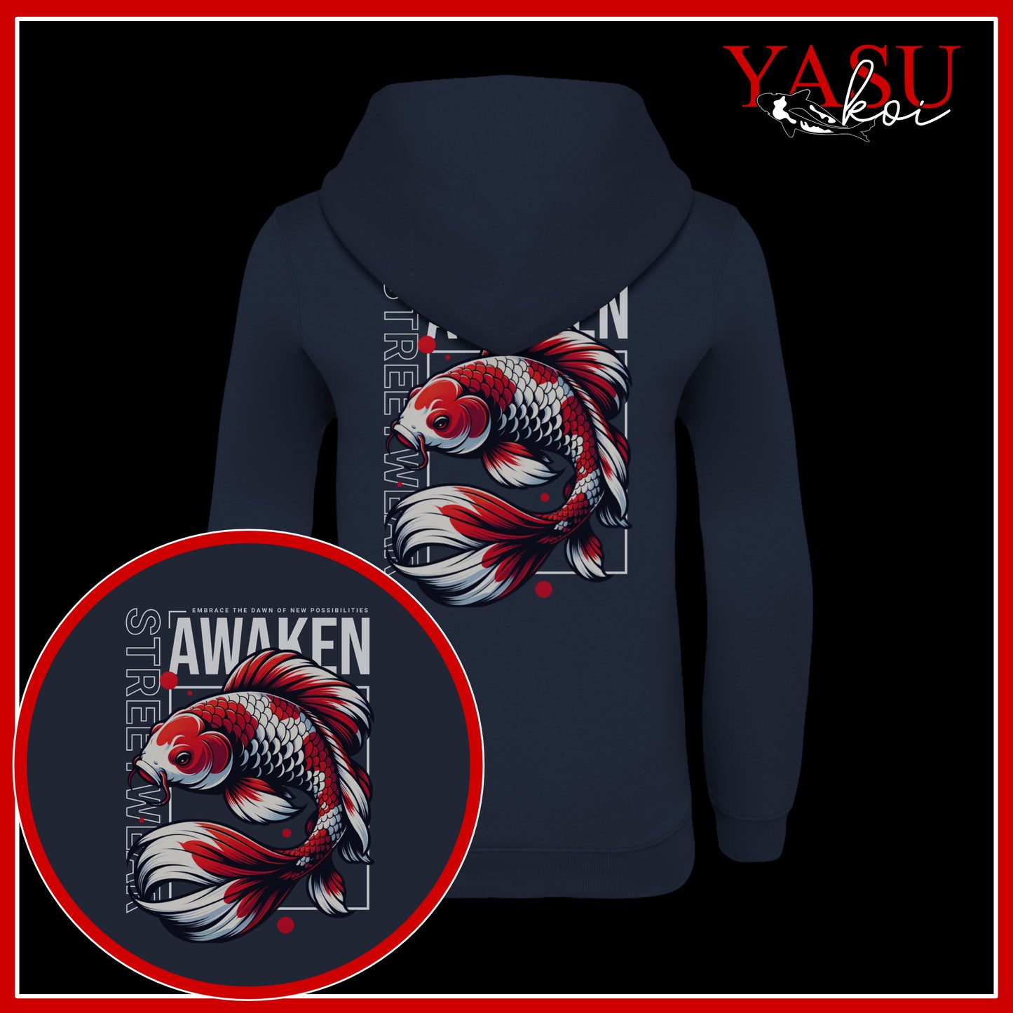 Kids Back Page Organic Cotton Hoodies