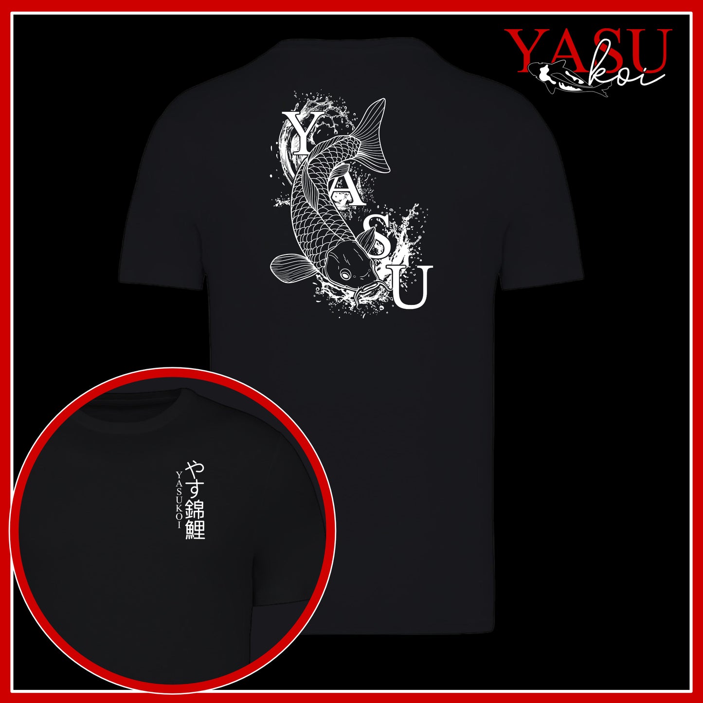 Yasu Waves Organic Cotton T-Shirt