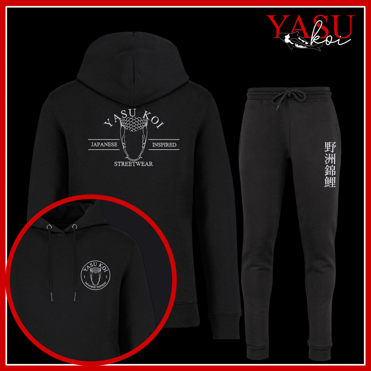 Yasu Nishikigoi Full Organic Tracksuit