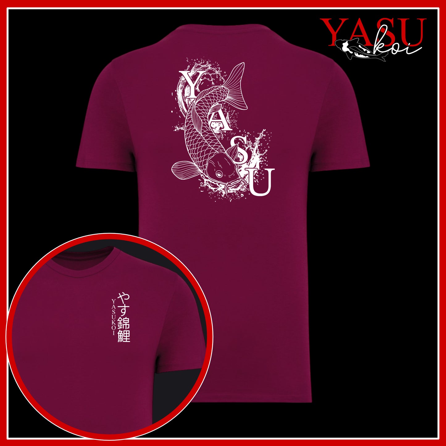 Yasu Waves Organic Cotton T-Shirt