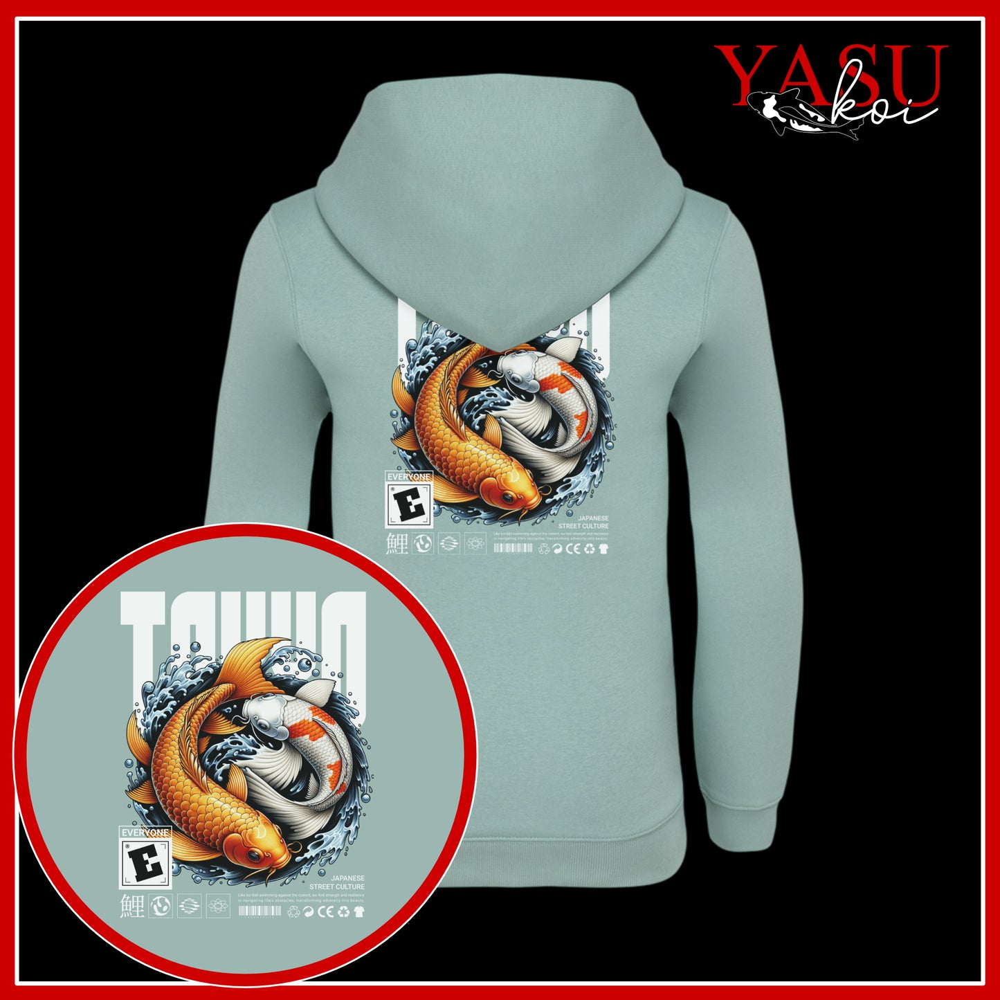 Kids Back Page Organic Cotton Hoodies