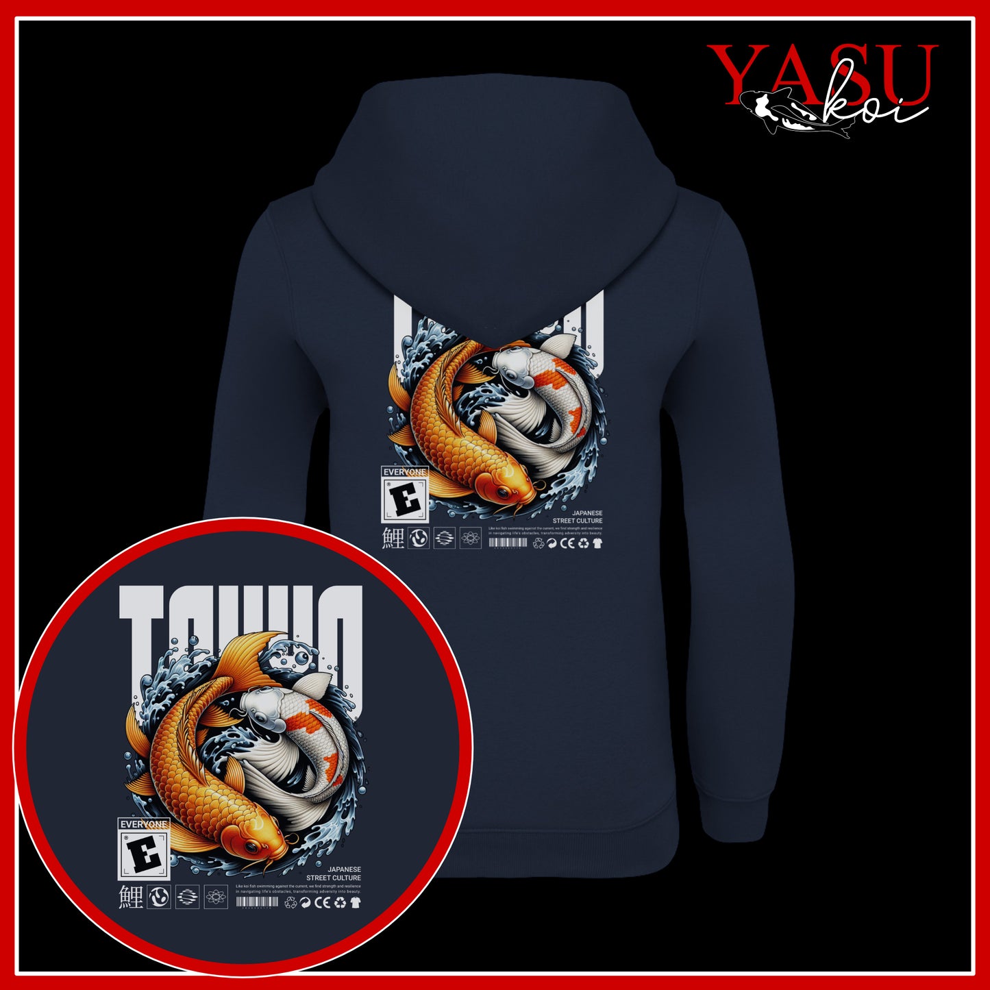 Kids Back Page Organic Cotton Hoodies