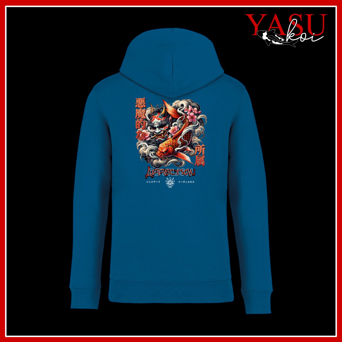 "The Back Page" Develish Organic Hoodie