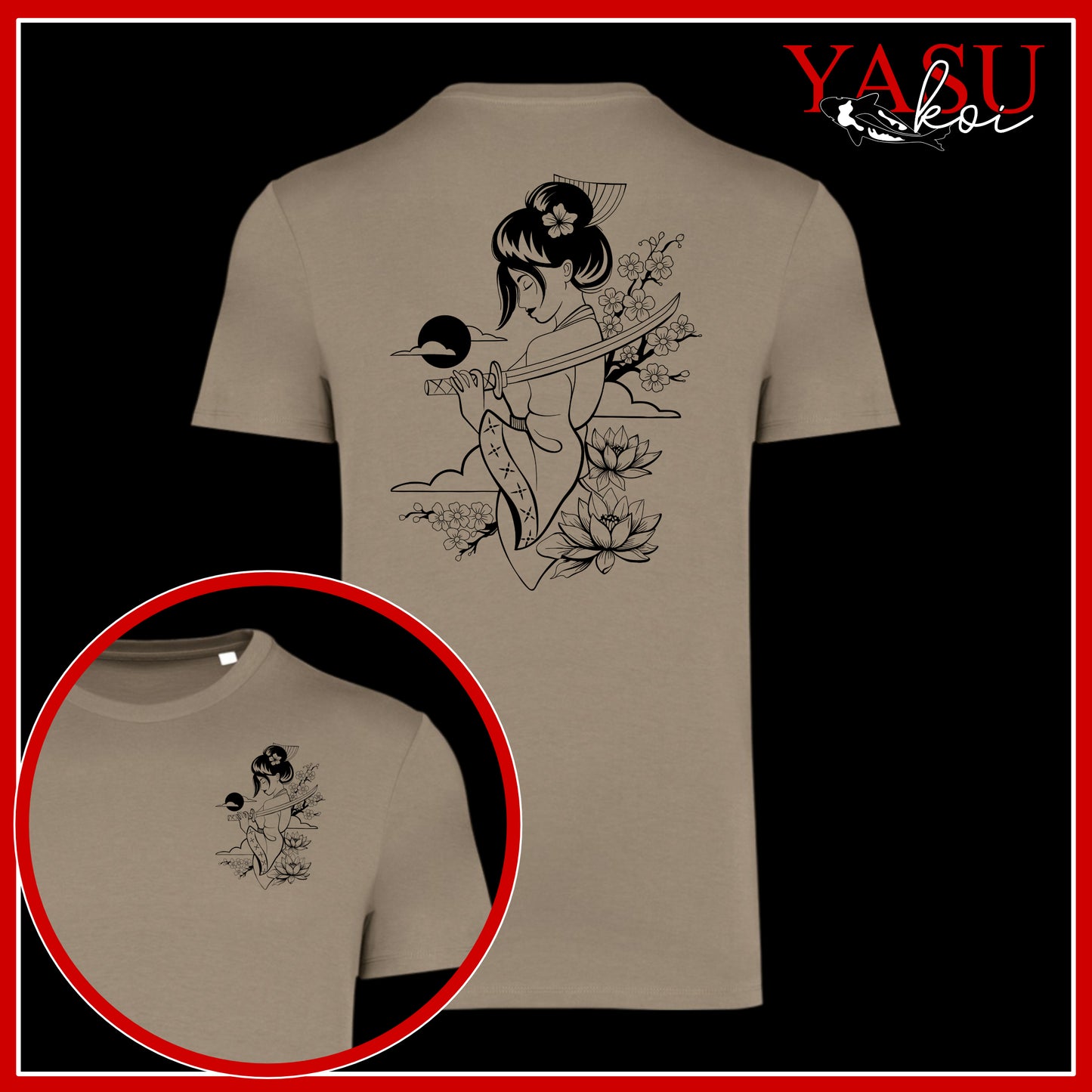 Onna-Bugeisha Organic Cotton T-Shirt