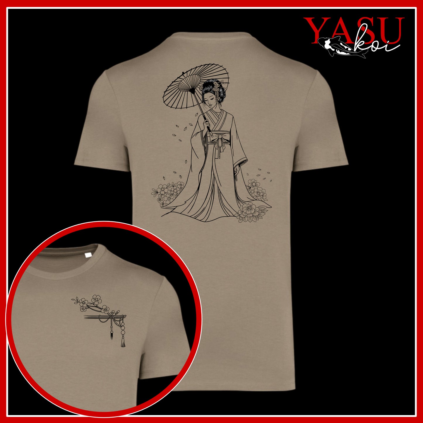 Silent Elegance Organic Cotton T-Shirt