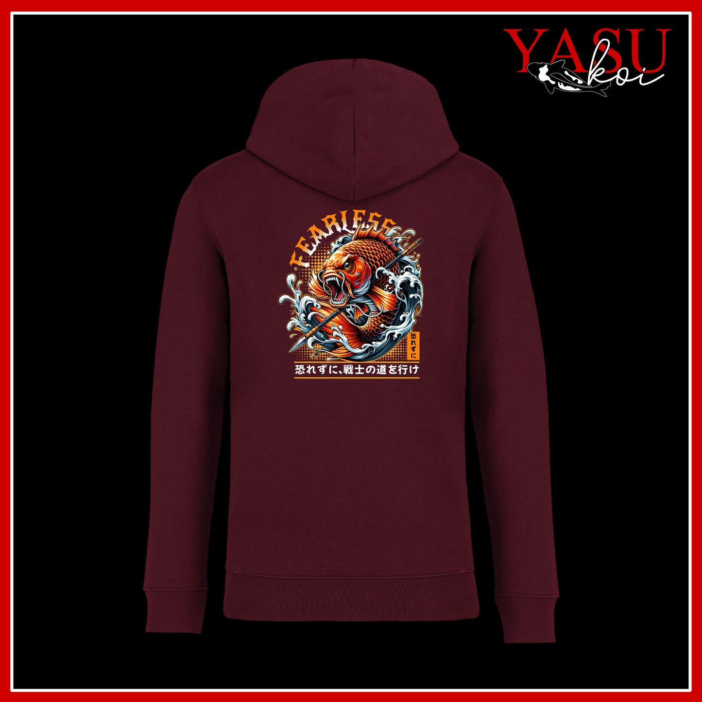 "The Back Page" Fearless Organic Hoodie