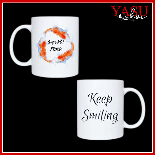Keep Smiling With Gaz 11oz Mug