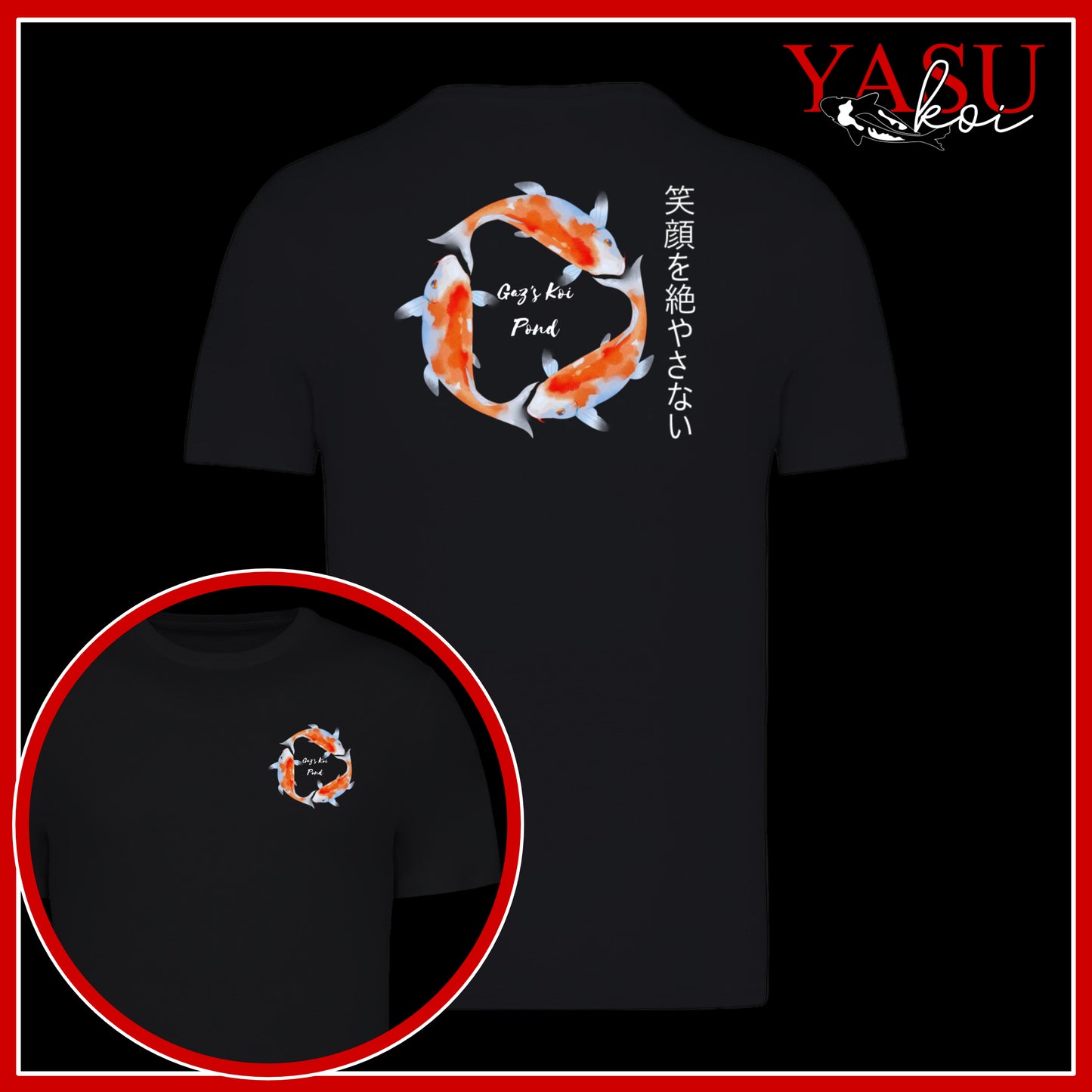 Keep Smiling With Gaz Organic Cotton T-Shirt