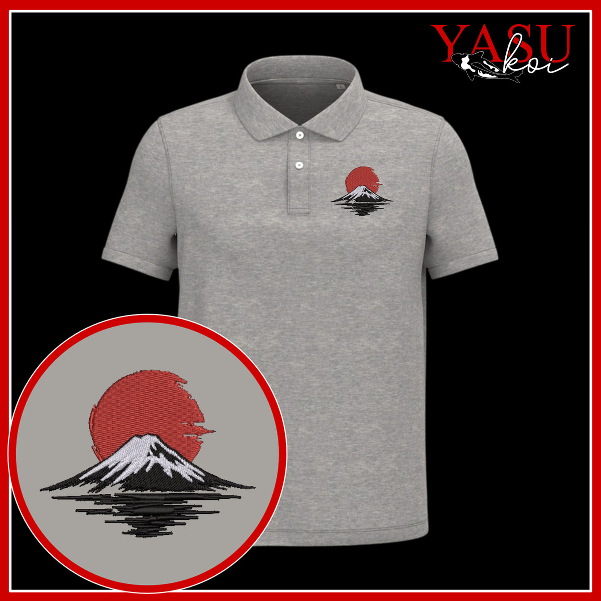 Fuji Horizon Organic Cotton Polo Shirt