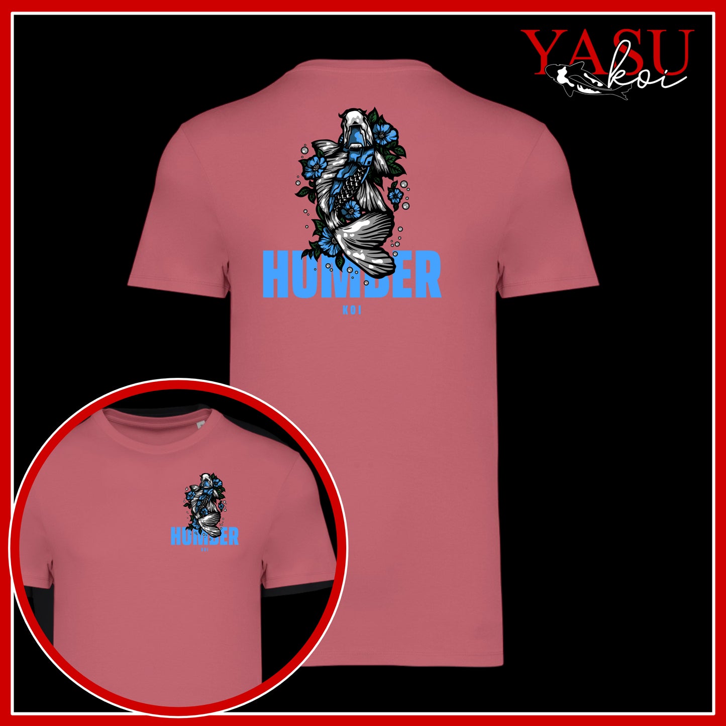 Antique Rose Humber Koi Official T-Shirt