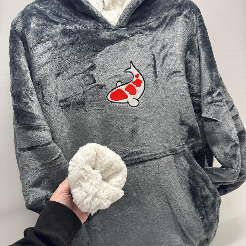 The Kawaii Oversized Sherpa Oodie