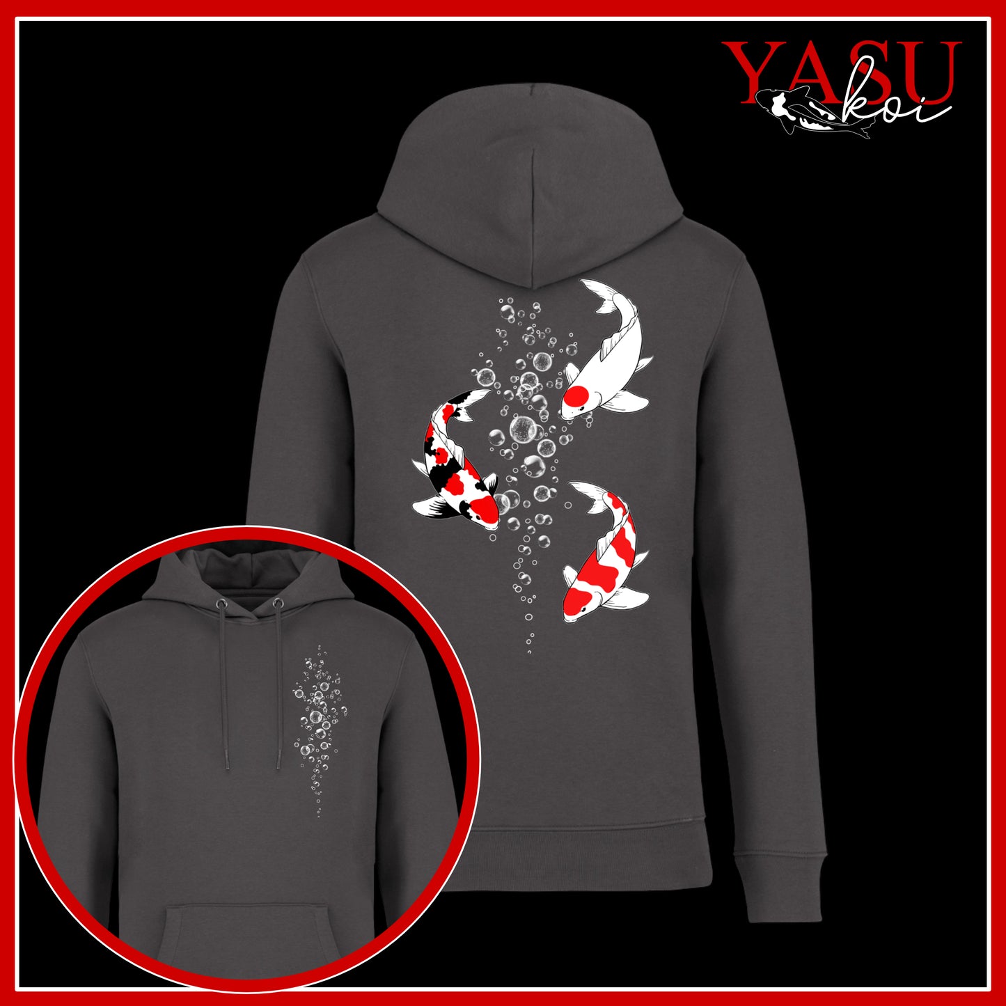 Bubbling Up Luxury Organic Hoodie