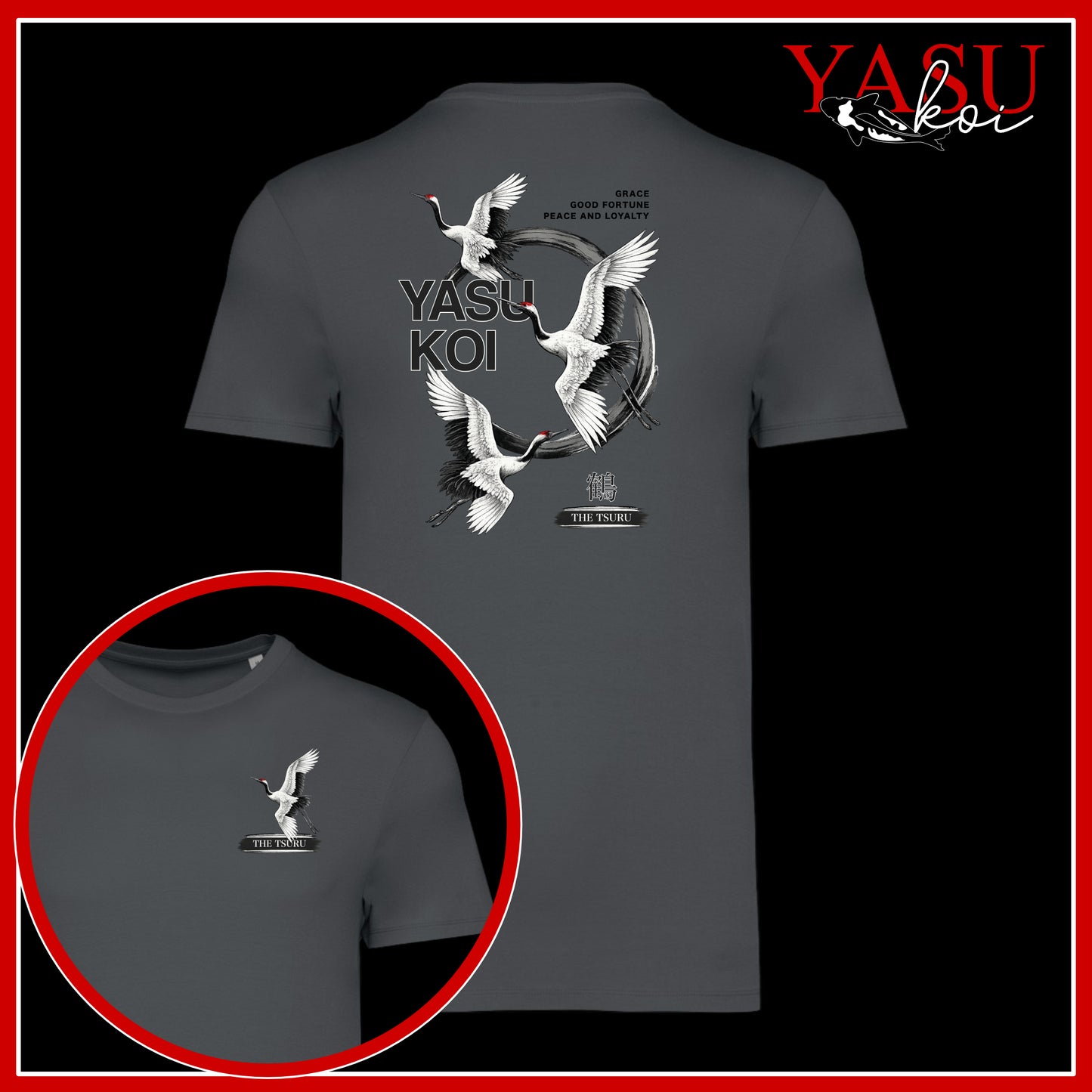 Tsuru Organic Cotton T-Shirt