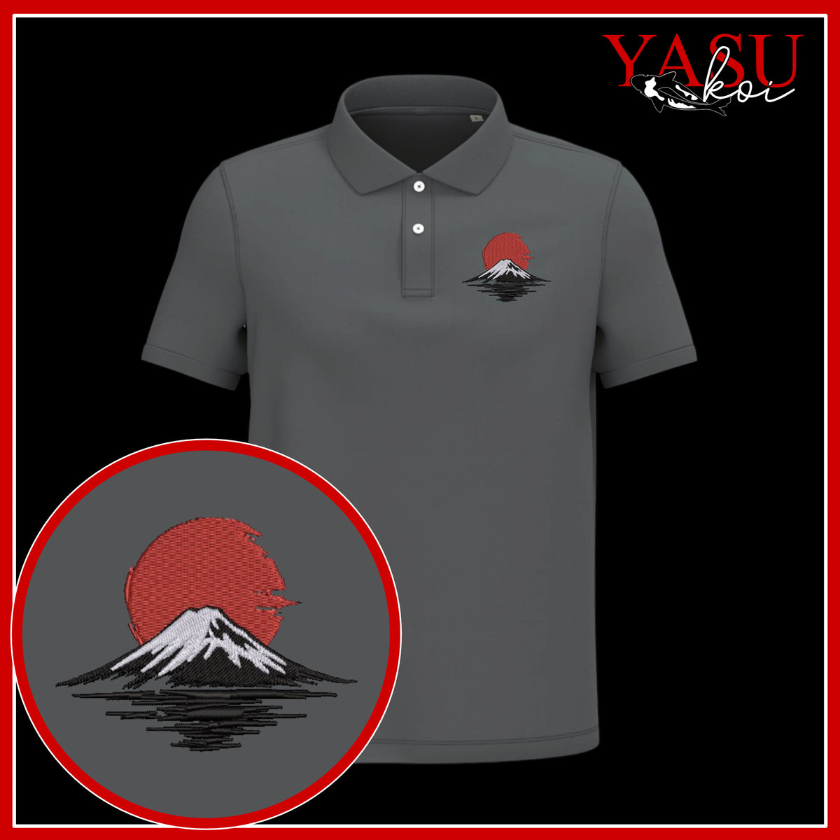 Fuji Horizon Organic Cotton Polo Shirt