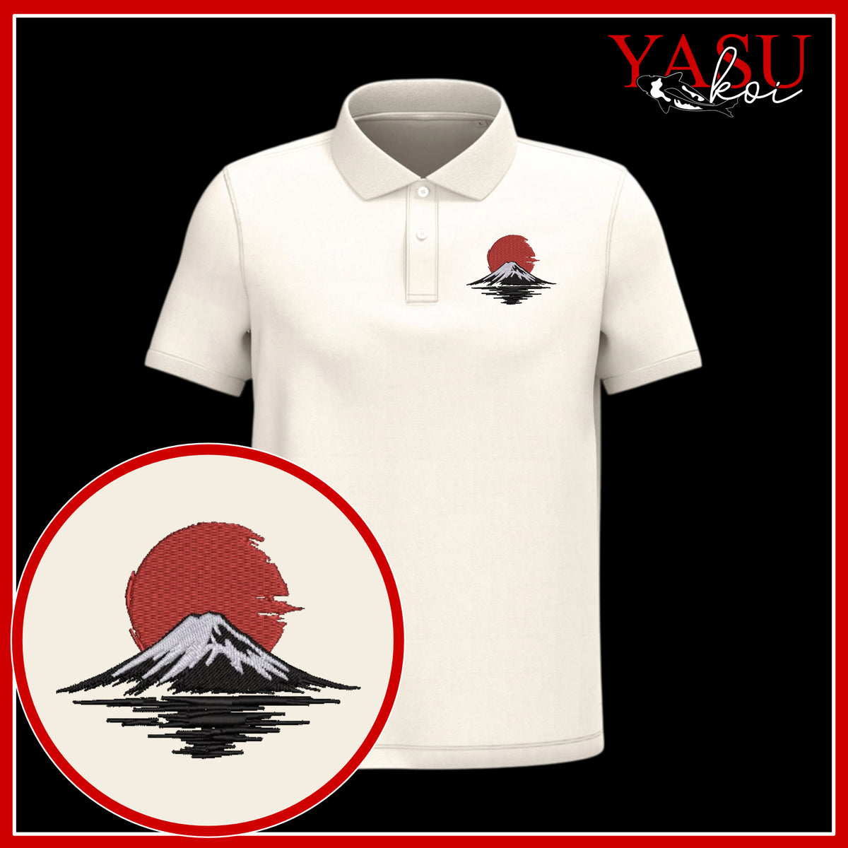 Fuji Horizon Organic Cotton Polo Shirt