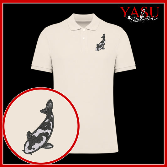 Shiro Utsuri 'Koroko' Embroidered Organic Polo Shirt