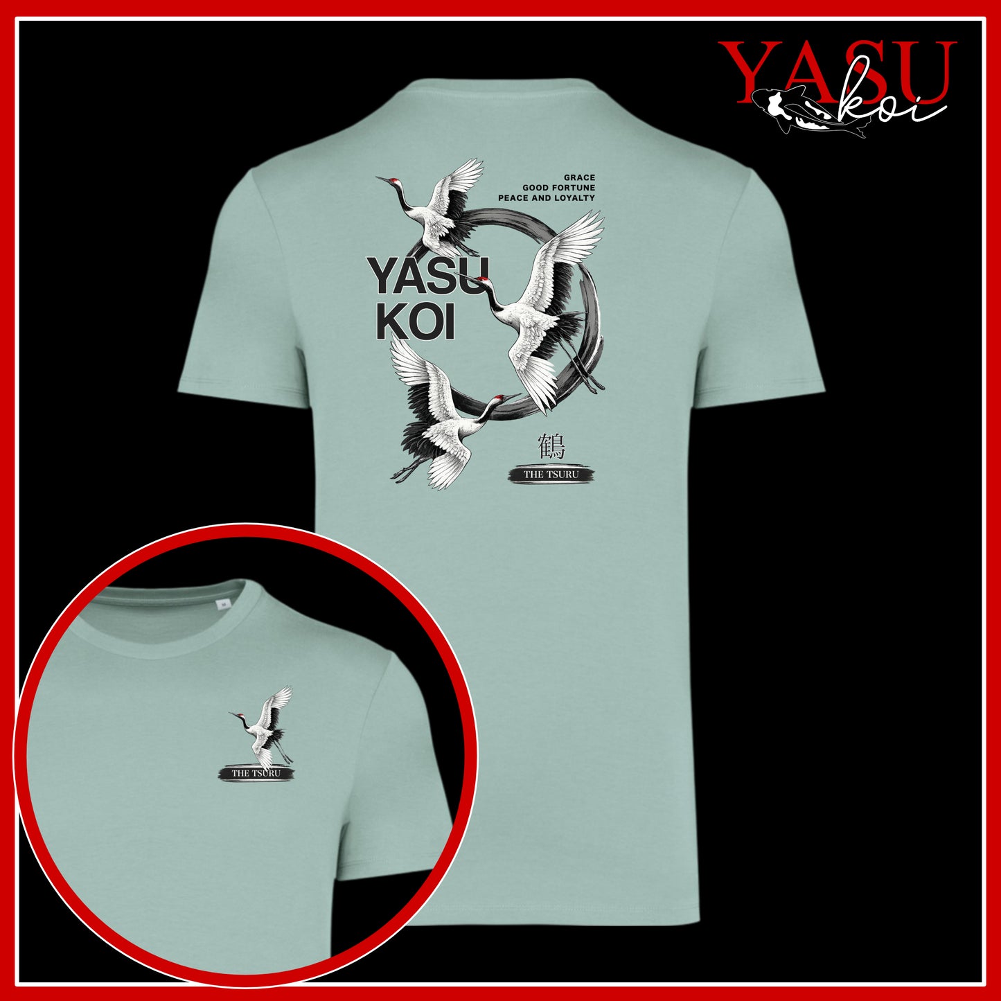 Tsuru Organic Cotton T-Shirt