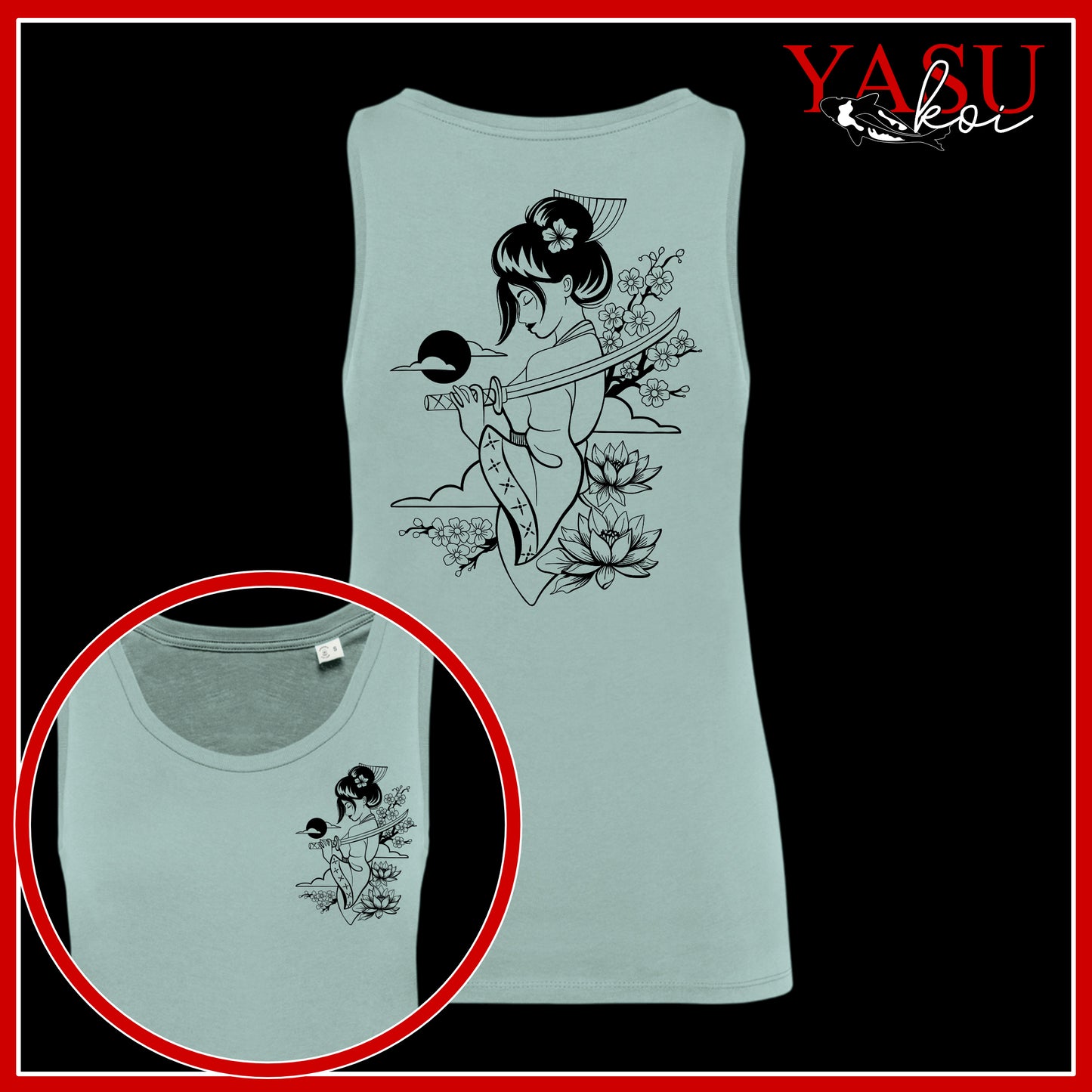 Onna-Bugeisha Organic Cotton Tank Top