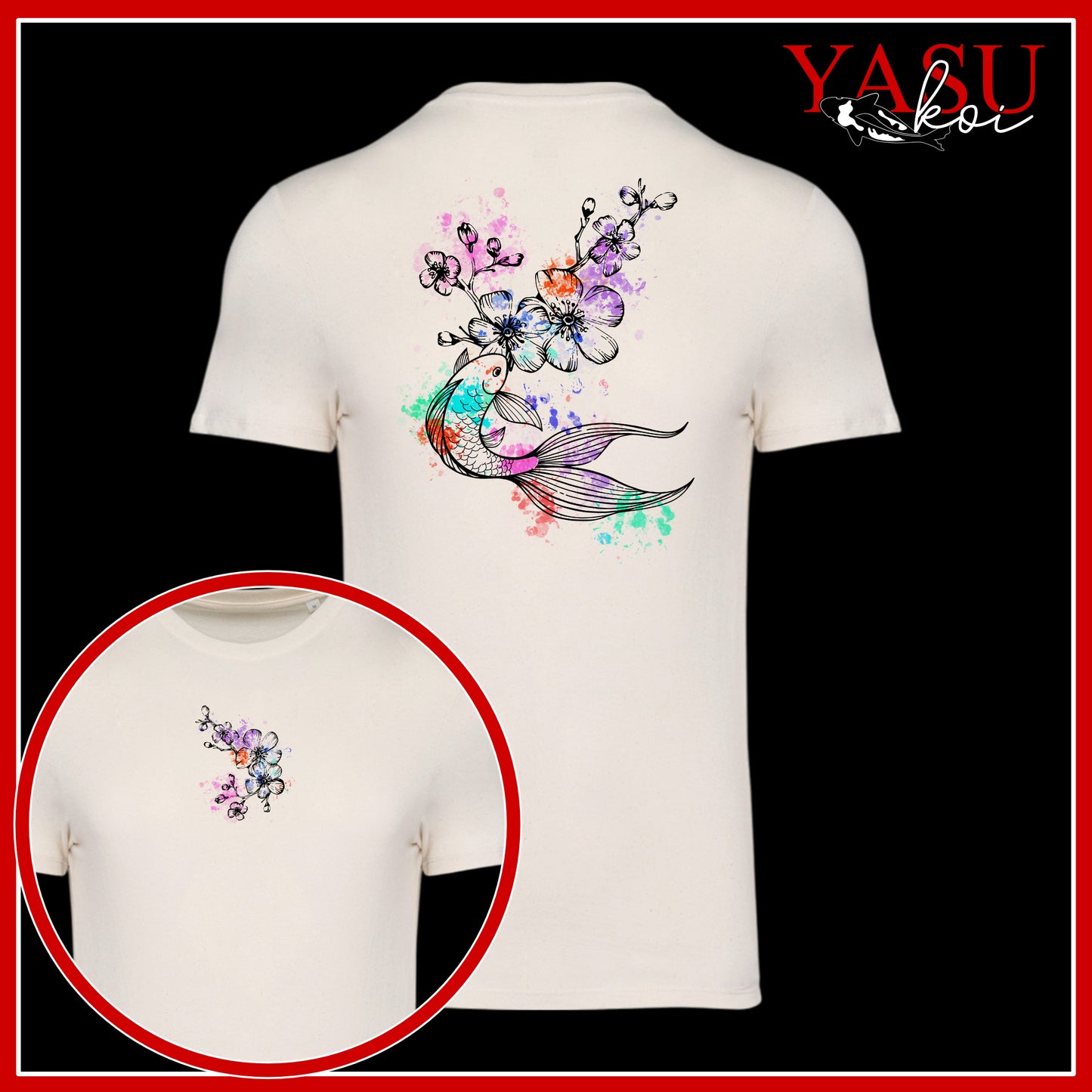 Fancy Fantail Kids Organic Cotton T-Shirt