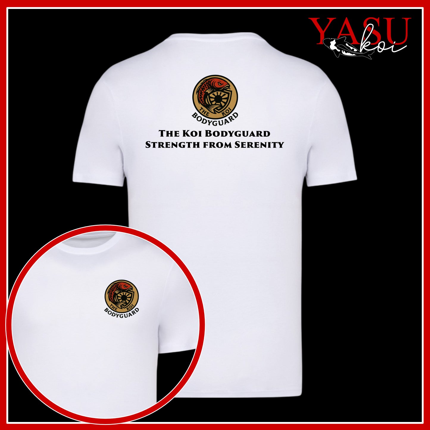 The Koi Bodyguard Organic Cotton T-Shirt