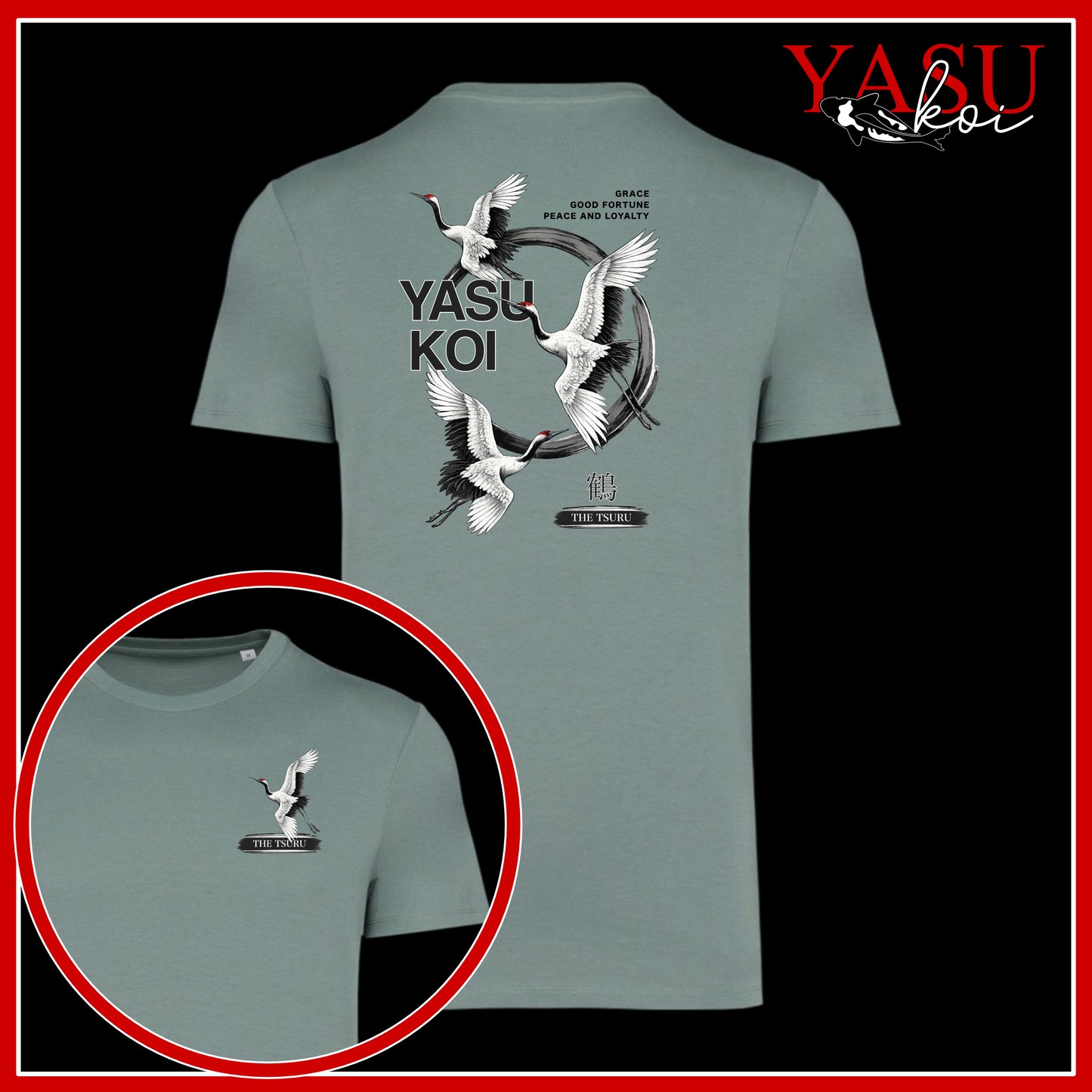 Tsuru Organic Cotton T-Shirt