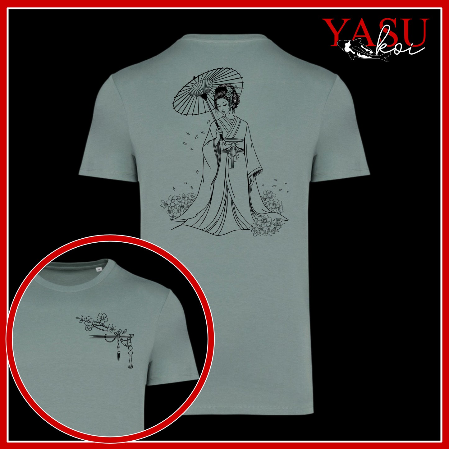 Silent Elegance Organic Cotton T-Shirt